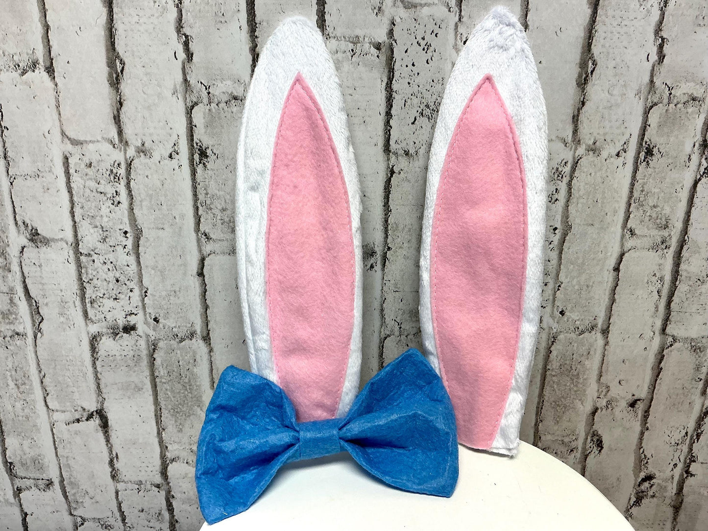 Girl Bunny Wreath Attachment Kit, 3 pieces, Body and 2 ears, 27”Hx10”W, HE7337
