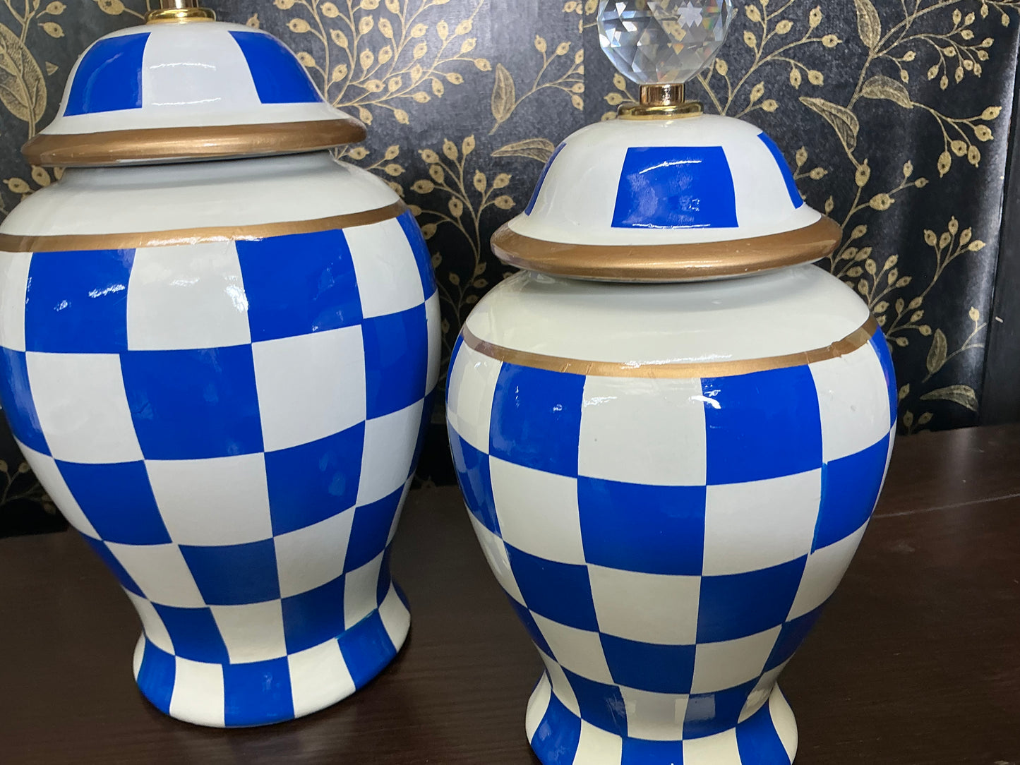 Checkered Jar Set, Mark Roberts