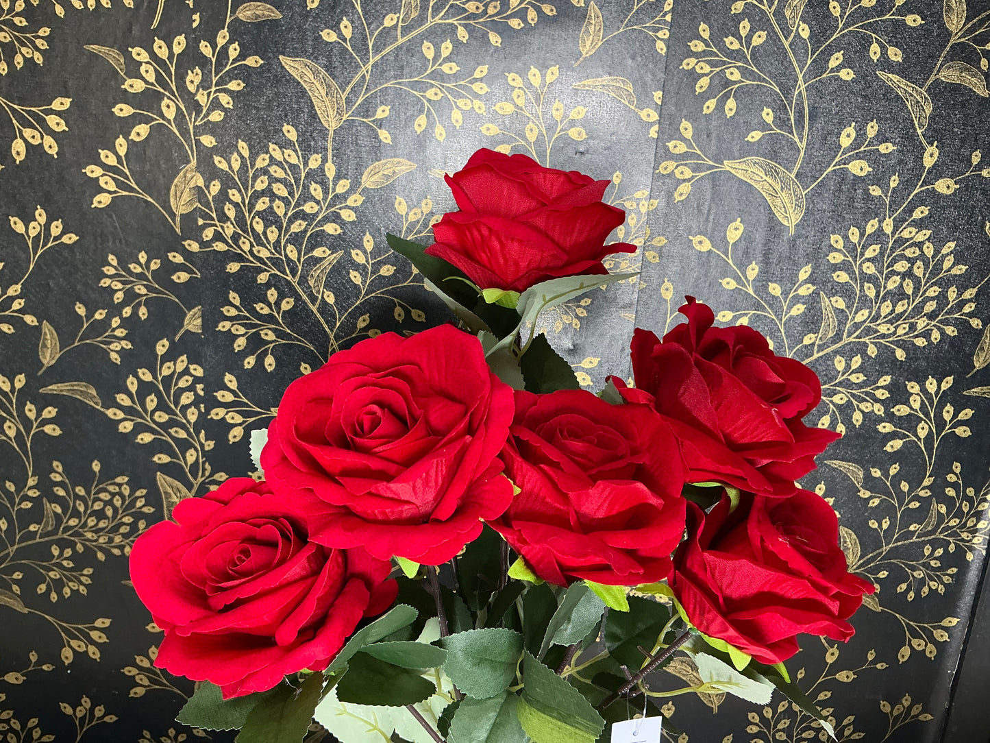 Red Rose Bush -20.5” - 85697-RED
