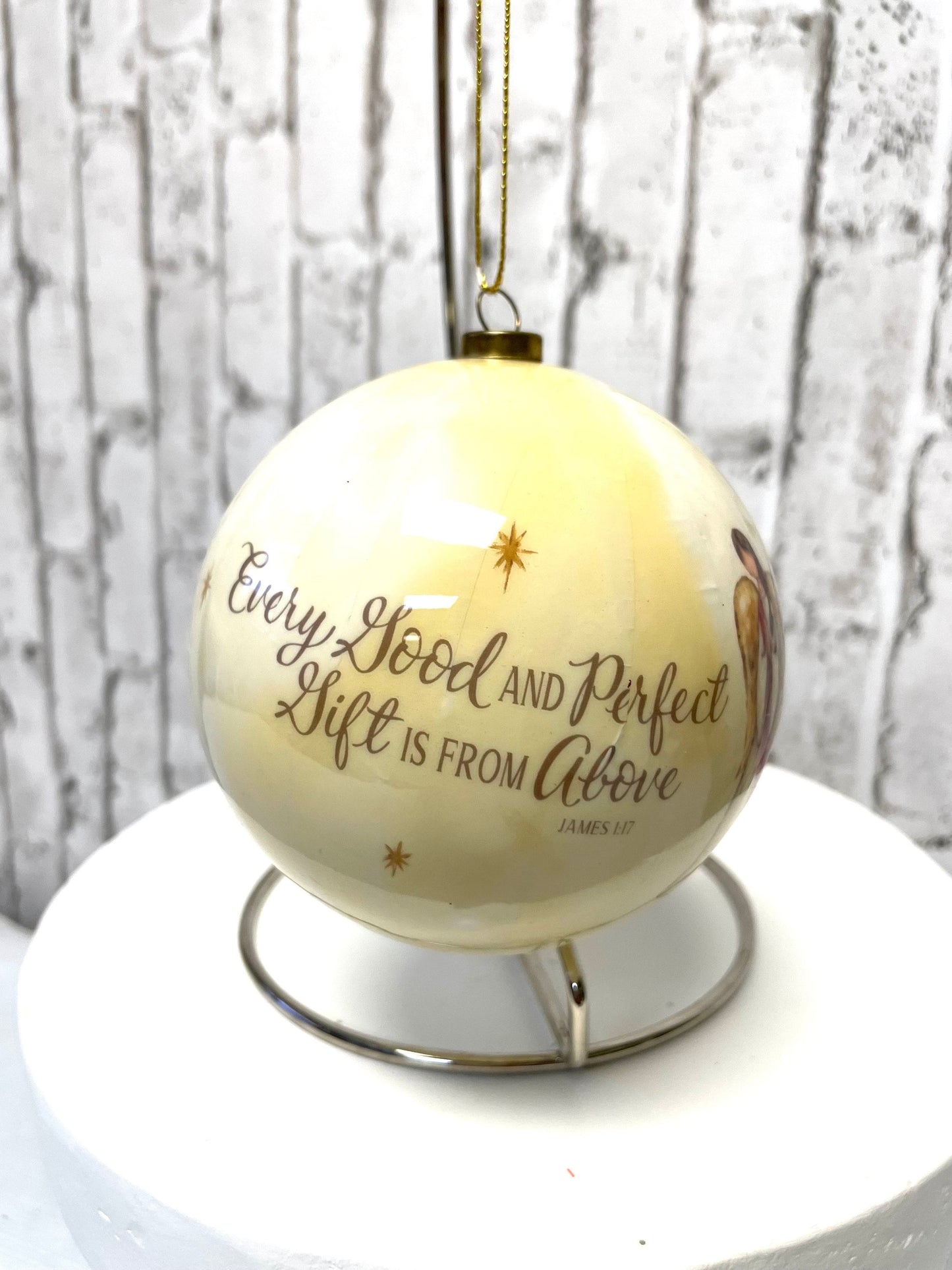 Baby’s 1st Christmas ornament, wreath embellishment, unique gift
