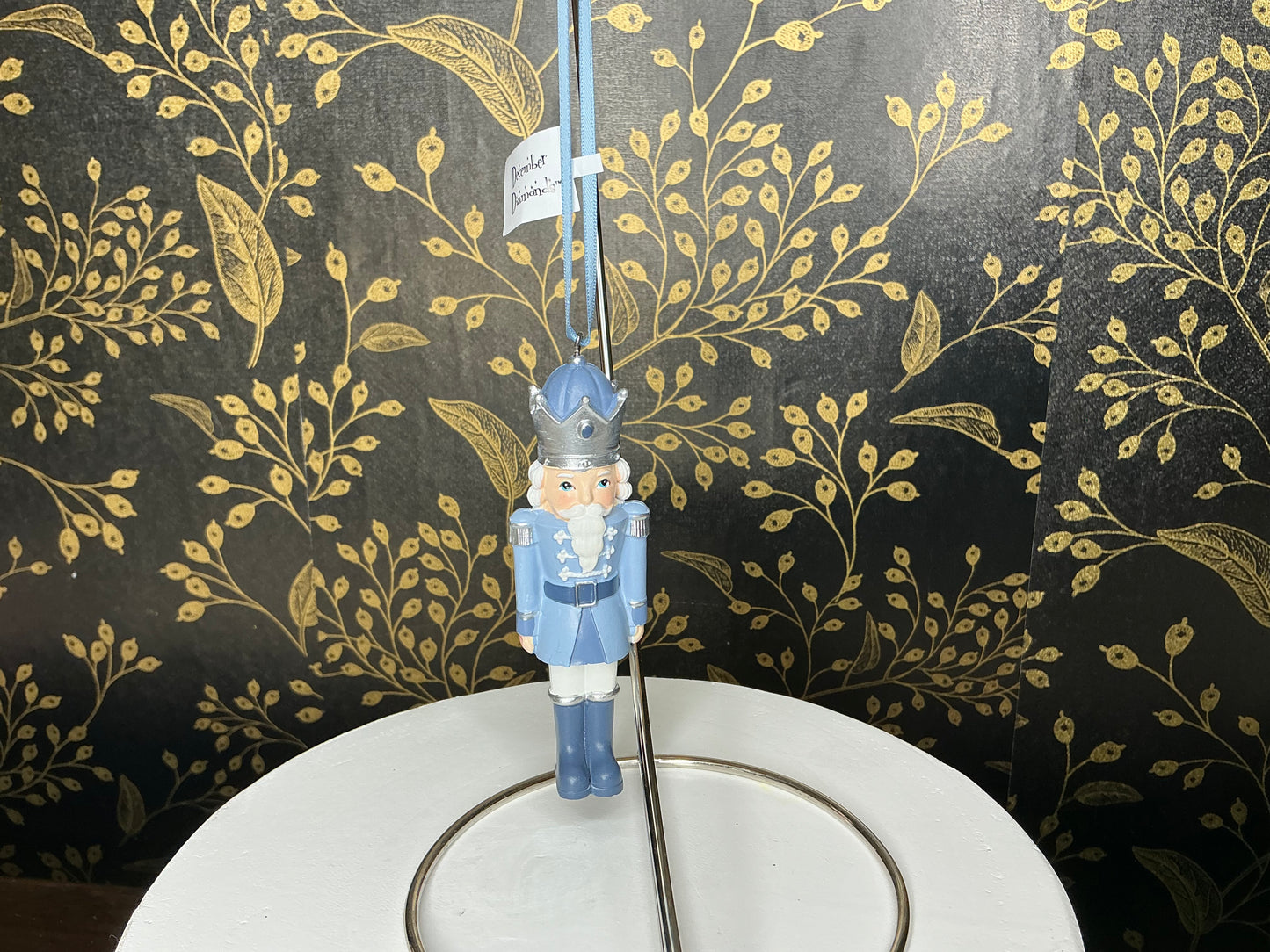 Blue Nutcracker suite ornaments, December diamonds, 29-30261