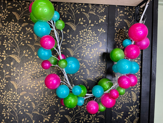 Bright Color ball garland, G4532775