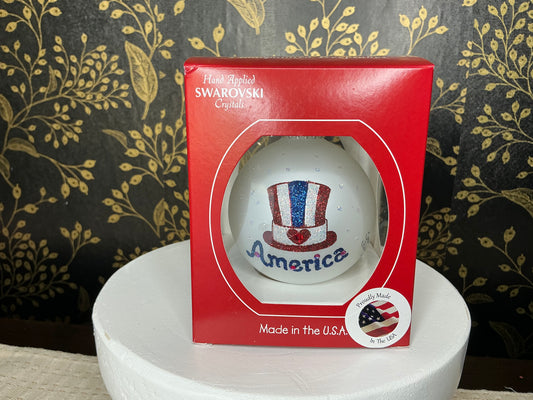 America Hat Ornament