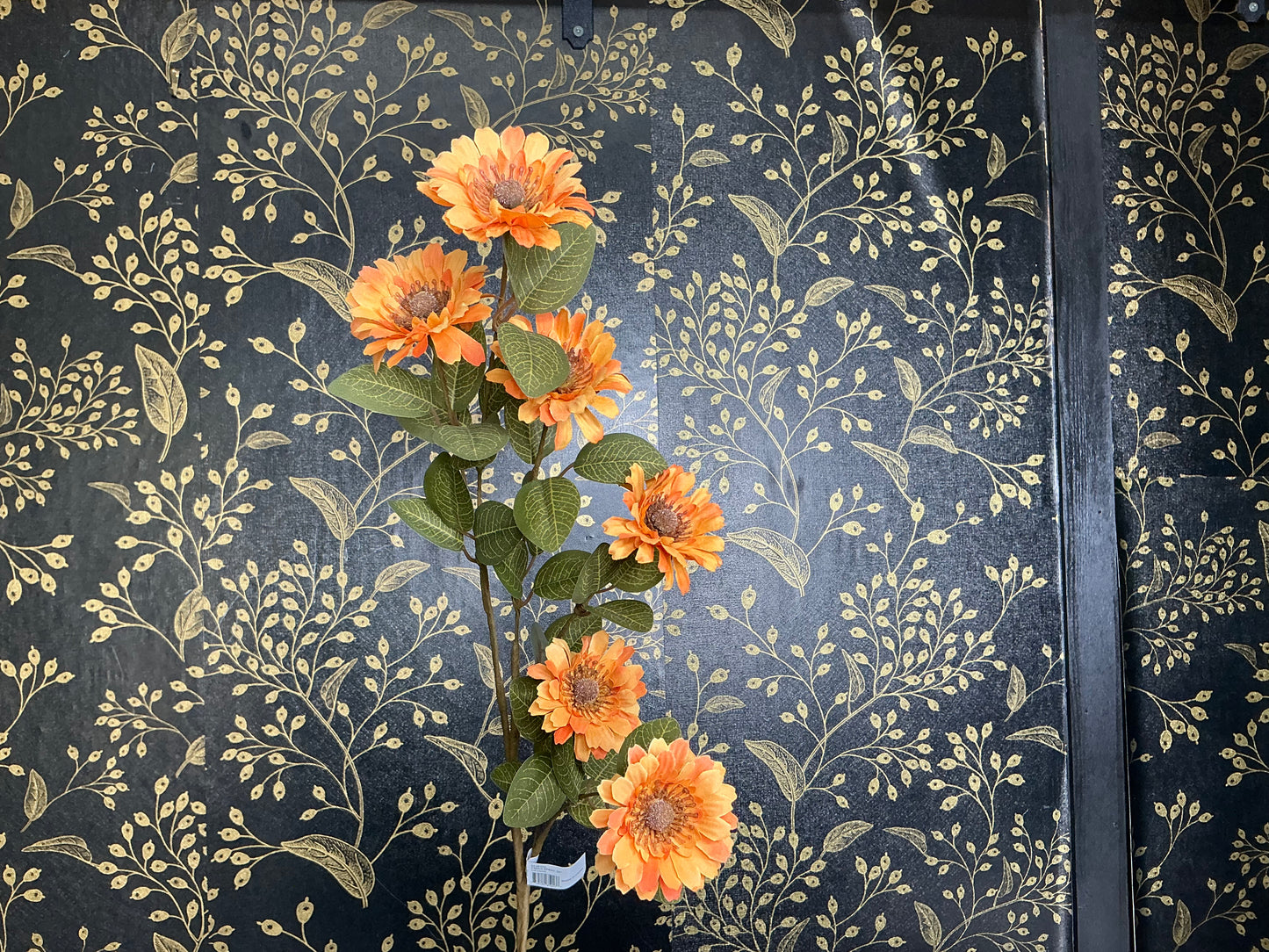 Zinnia Spray - Orange