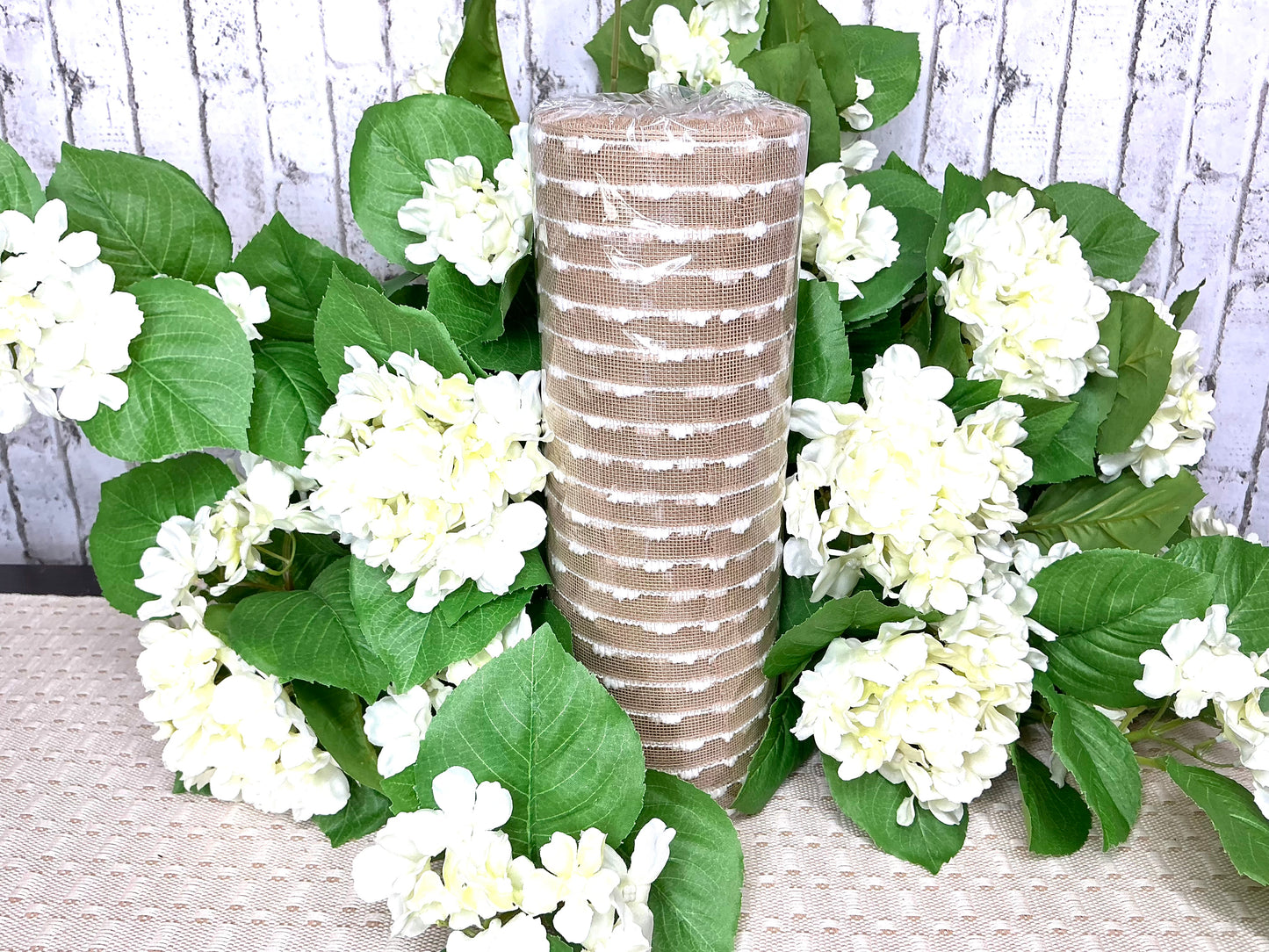 Natural with white stripes, RY503248