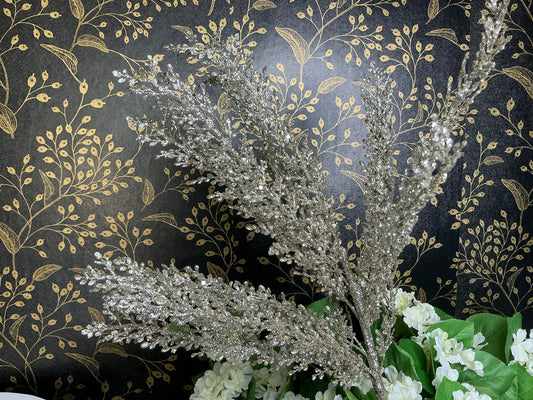 glitter/sequin artemisia bush, MTX62289