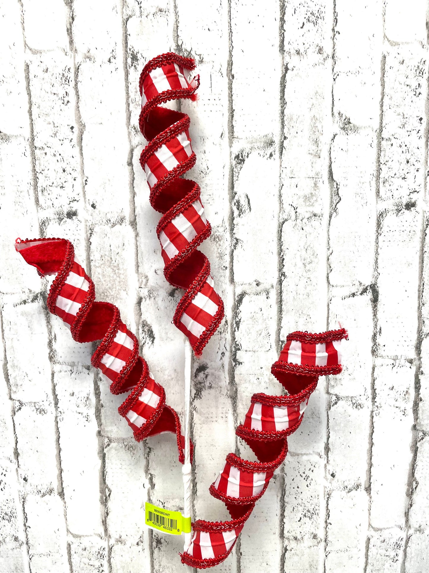stripe curly spray x3 peppermint double sided