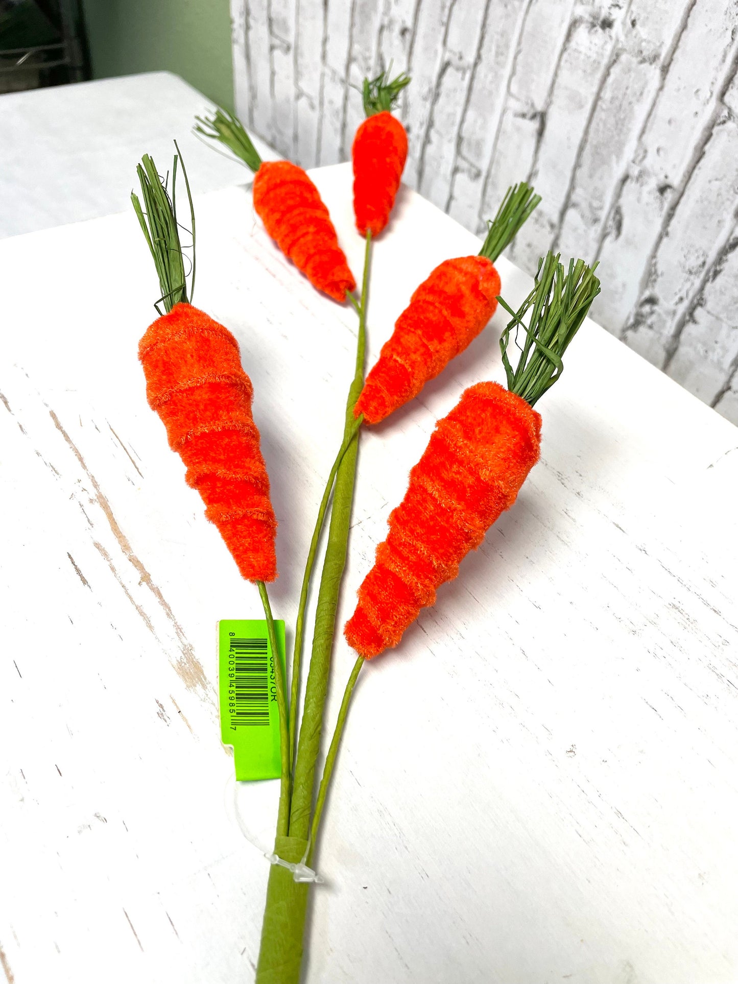 Orange carrot spray, 63437OR, Easter carrot spray, summer carrot spray, everyday carrot spray