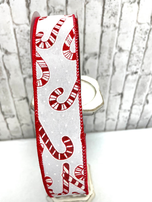 candy cane ribbon, Christmas ribbon, RGC143827