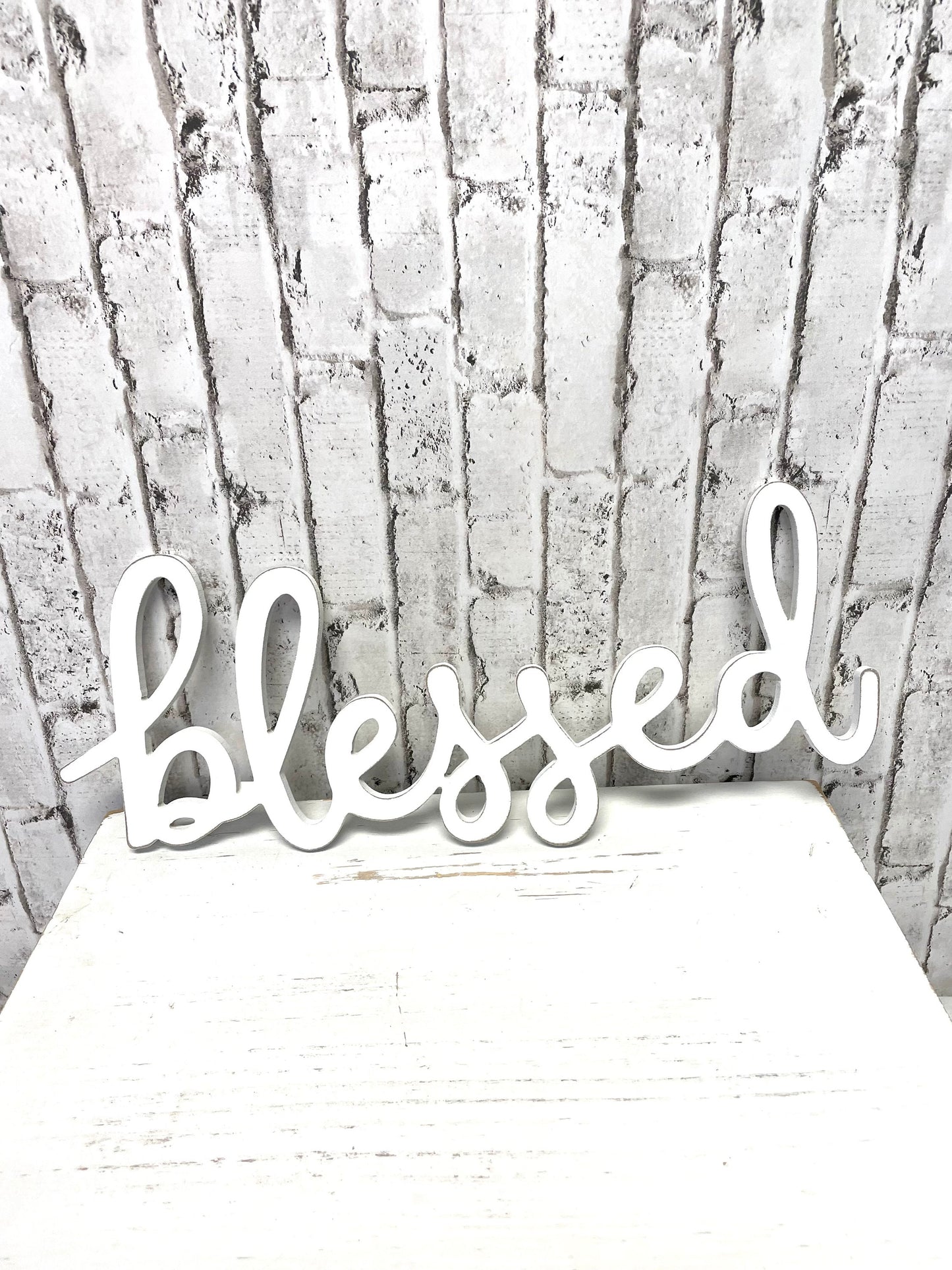 BLESSED wooden sign, AB245927