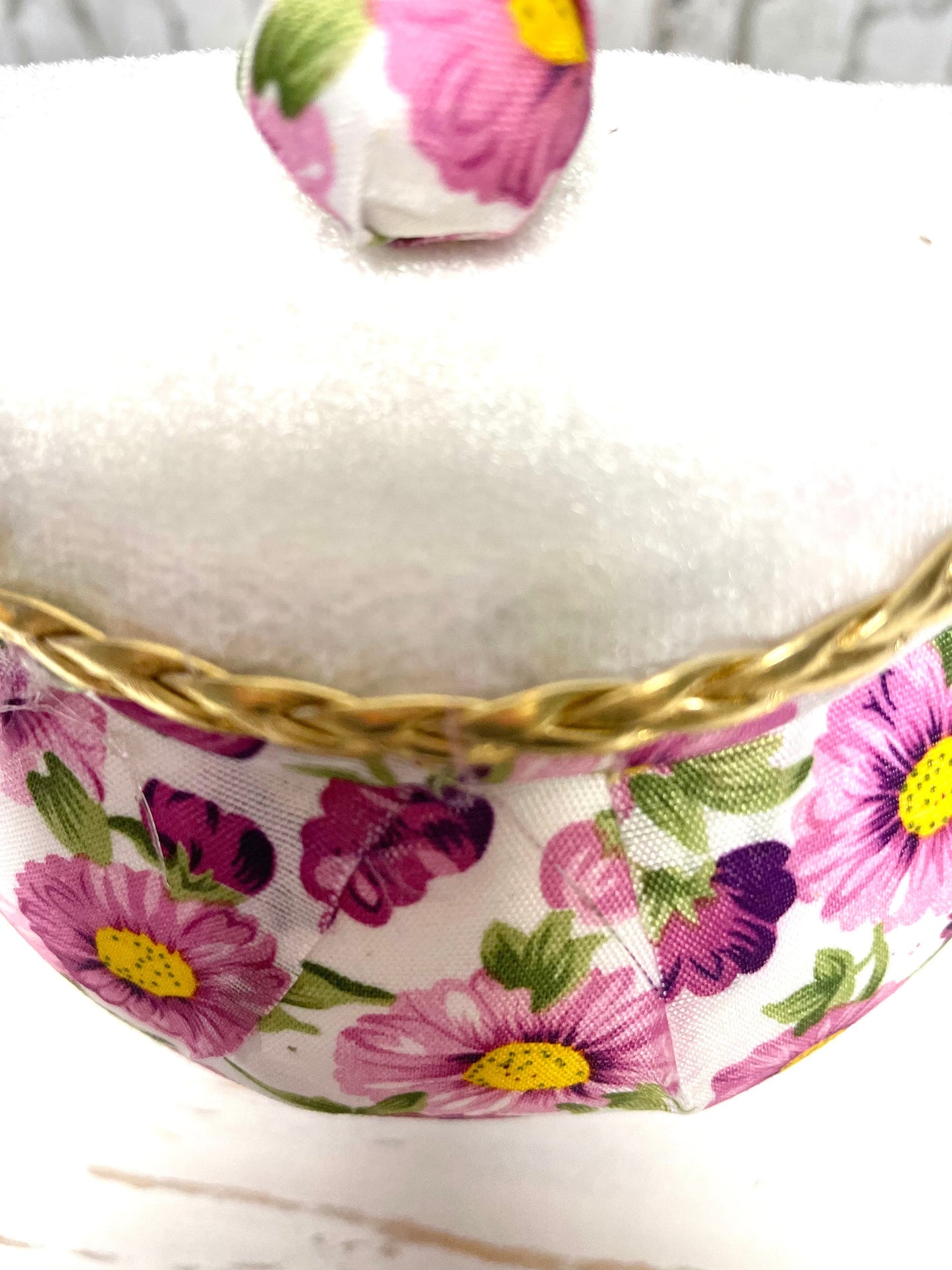 Tea pot wreath attachment, 63202PU