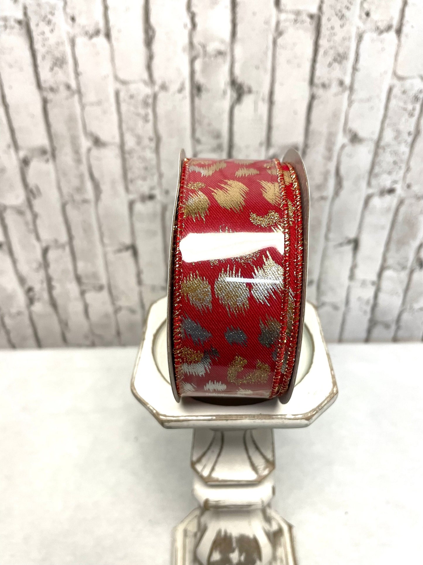red ribbon, animal print ribbon, RGE118824
