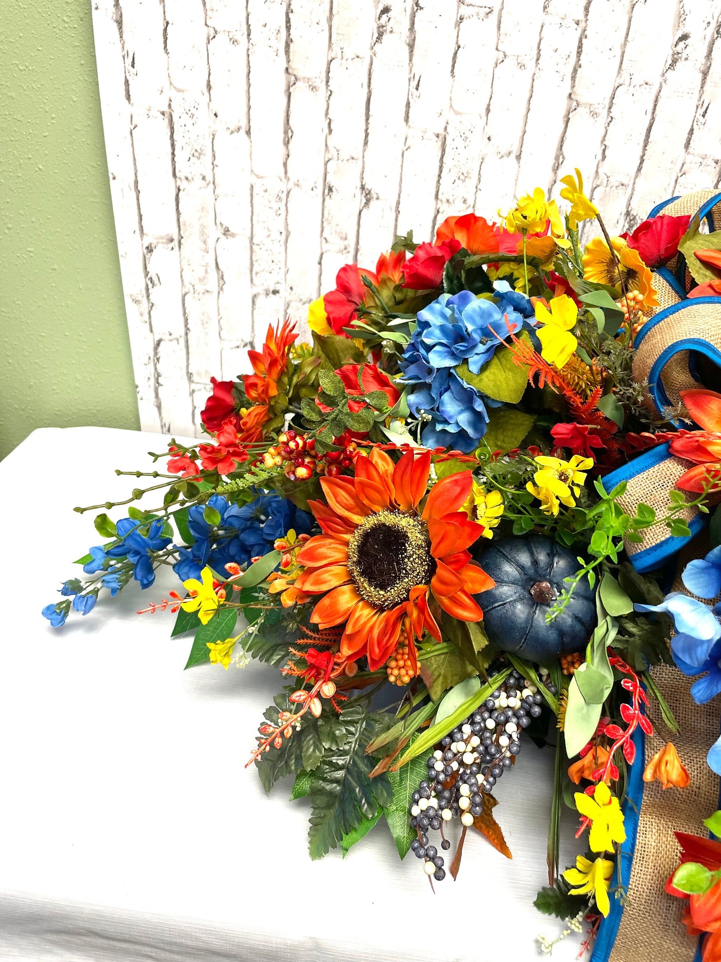 headstone piece, fall headstone piece, double headstone piece, double fall headstone piece, cemetery headstone,  shipping included in price.