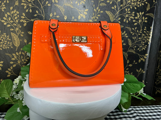 Orange Purse Vase - 4610234