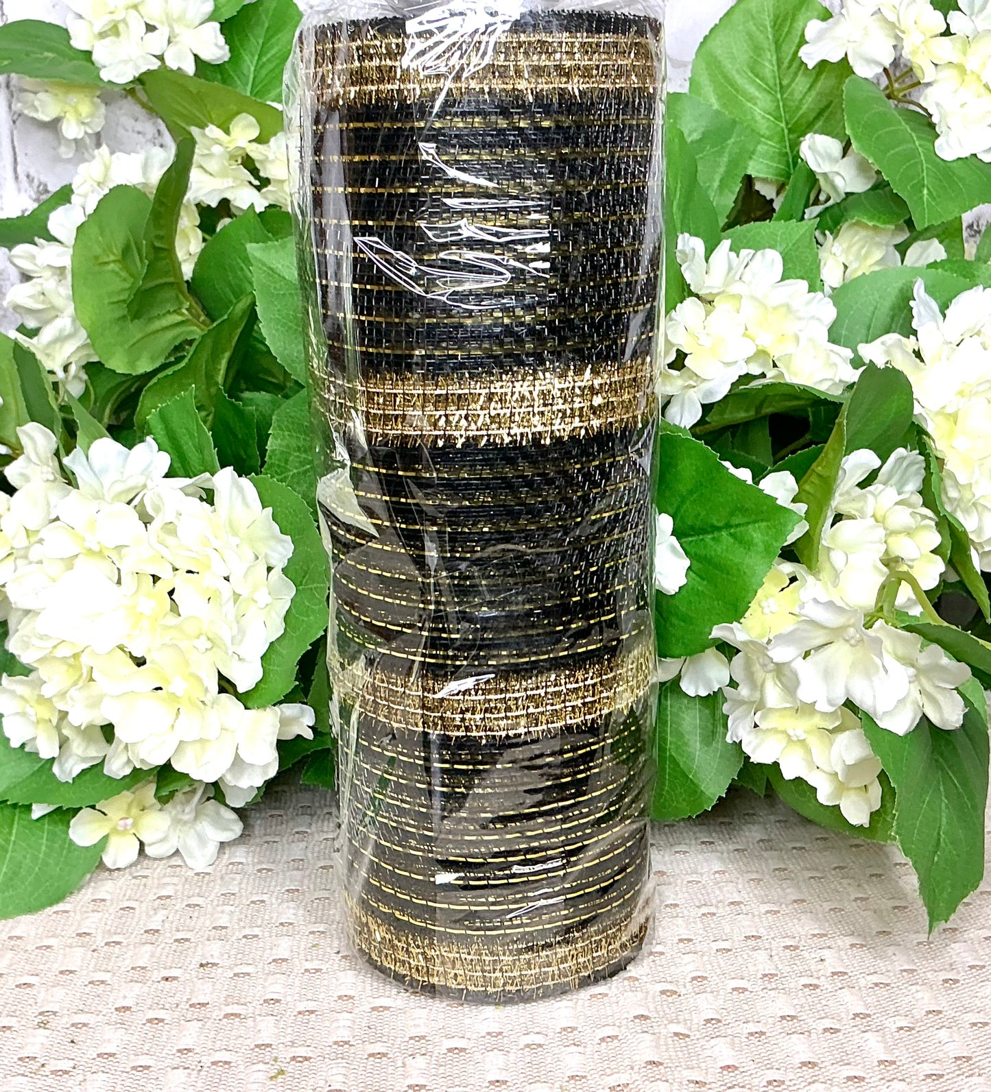 Black and gold Mesh, RY840175