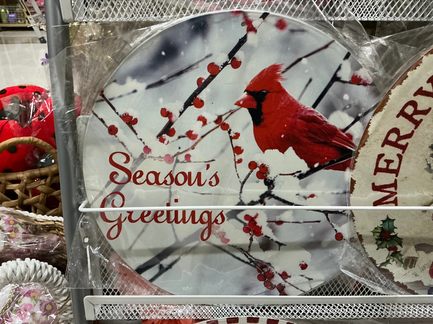 Cardinal Wreath Sign, AP0124