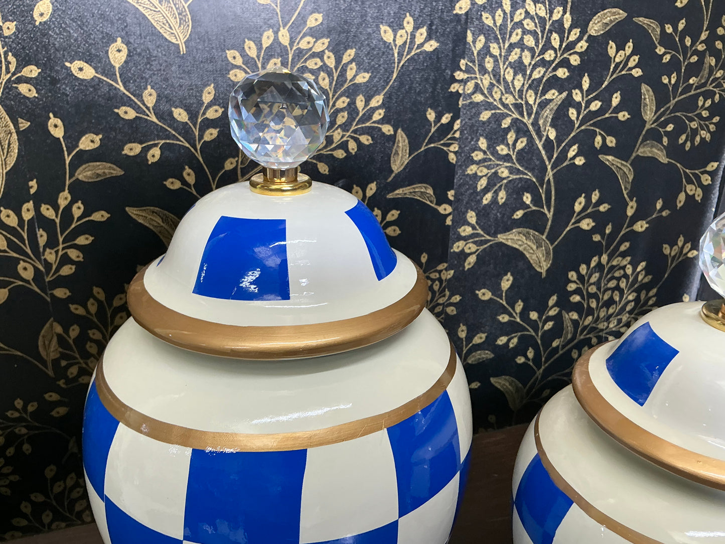 Checkered Jar Set, Mark Roberts