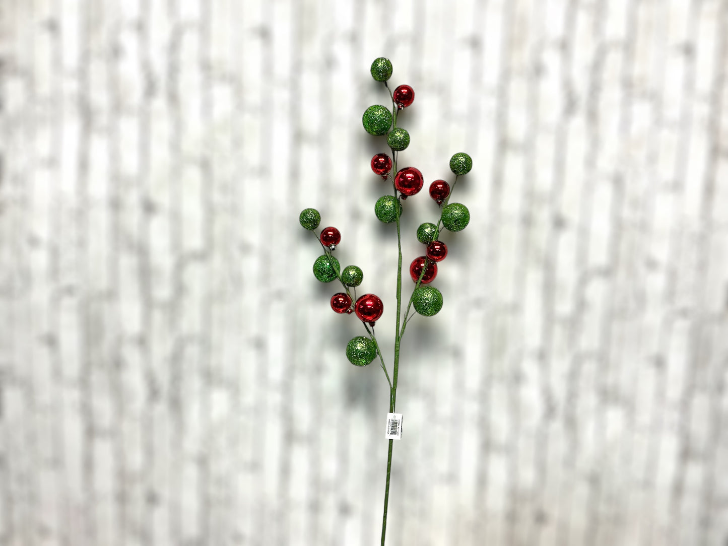 Red/Green glitter ball spray, XS115885