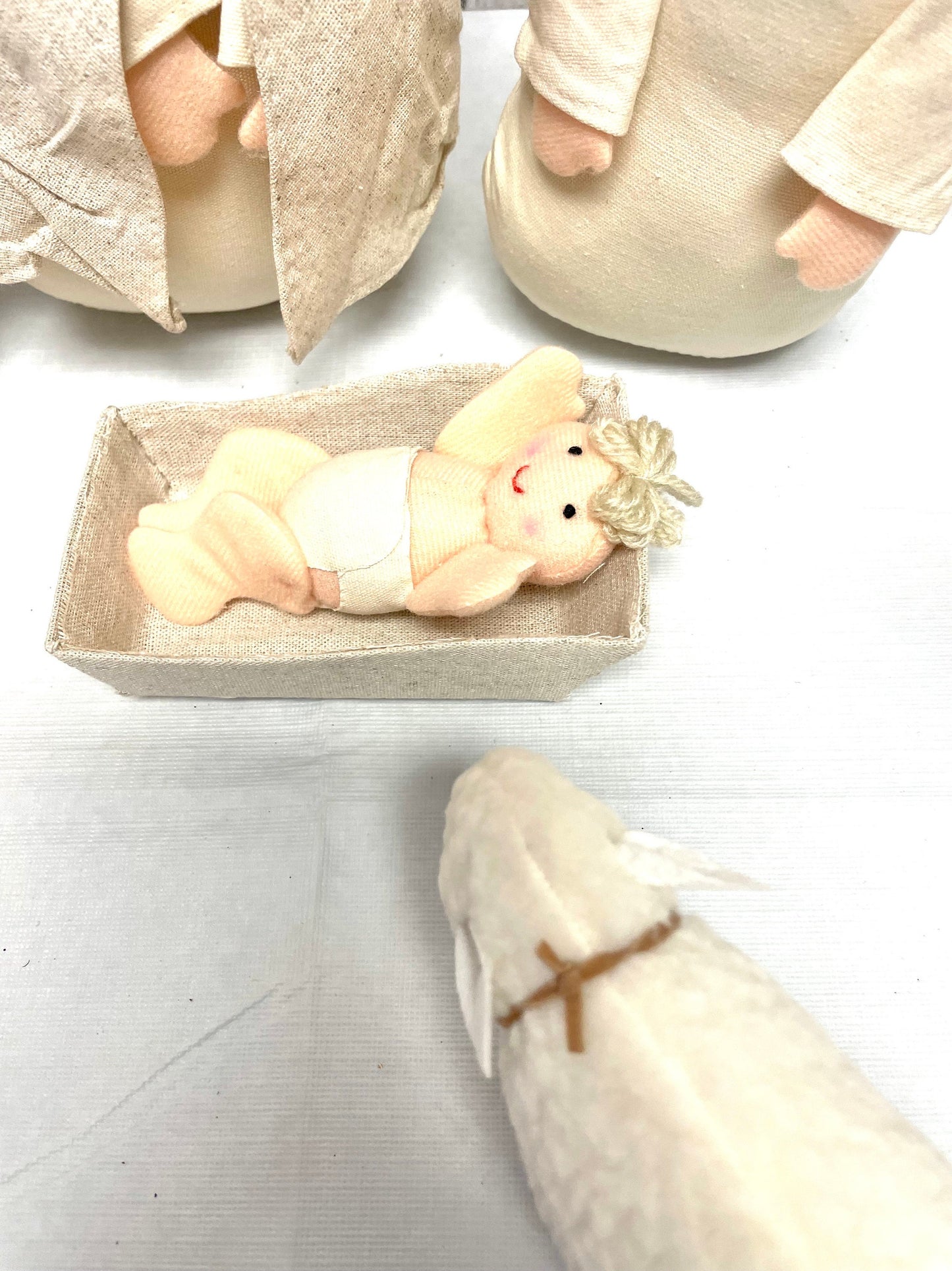 stuffed Nativity, 4416113, 8 piece Nativity, 15 inch  Nativity, Christmas home decor, holiday decor