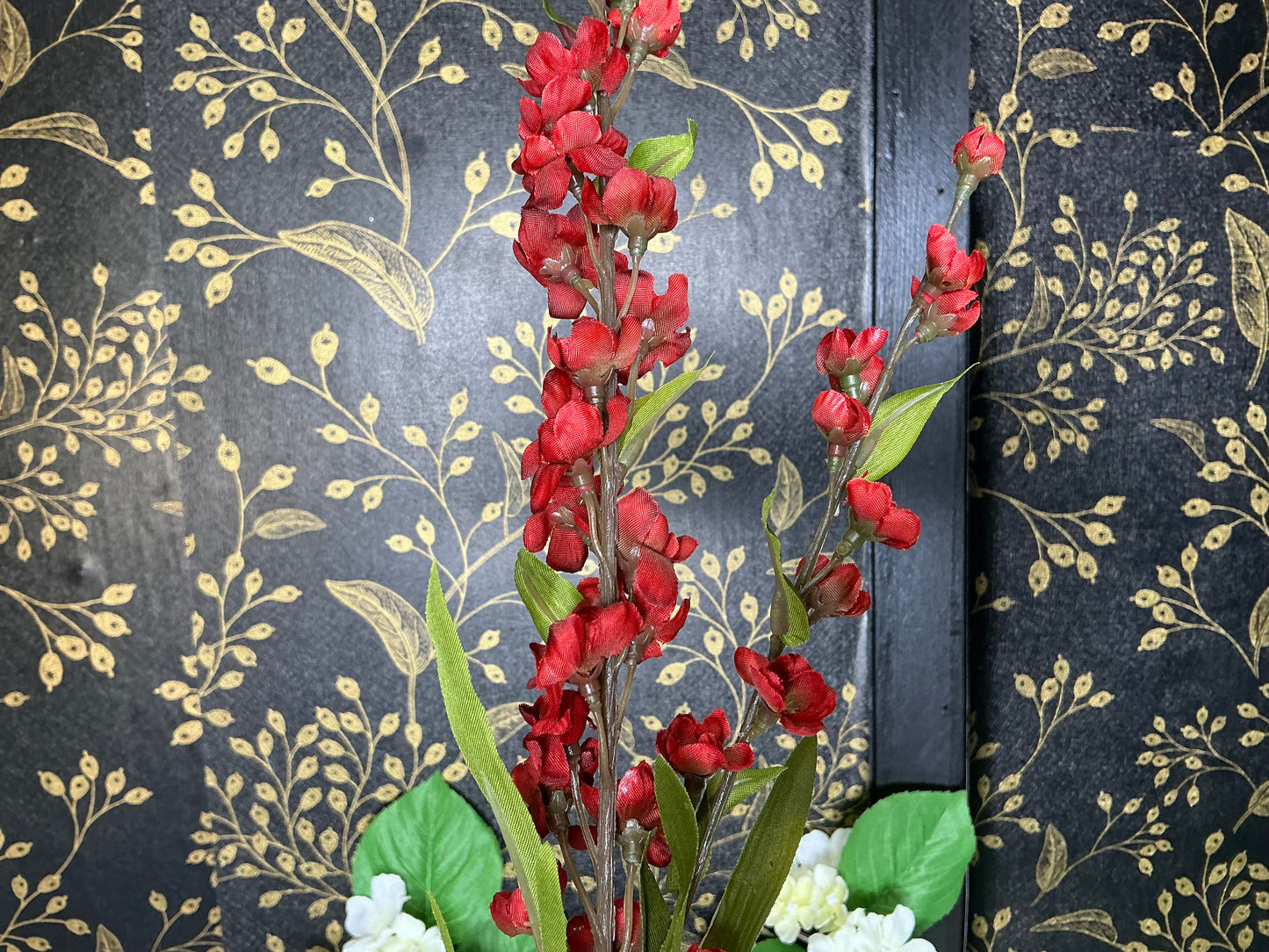 Flowering Astilbe Spray - Rust
