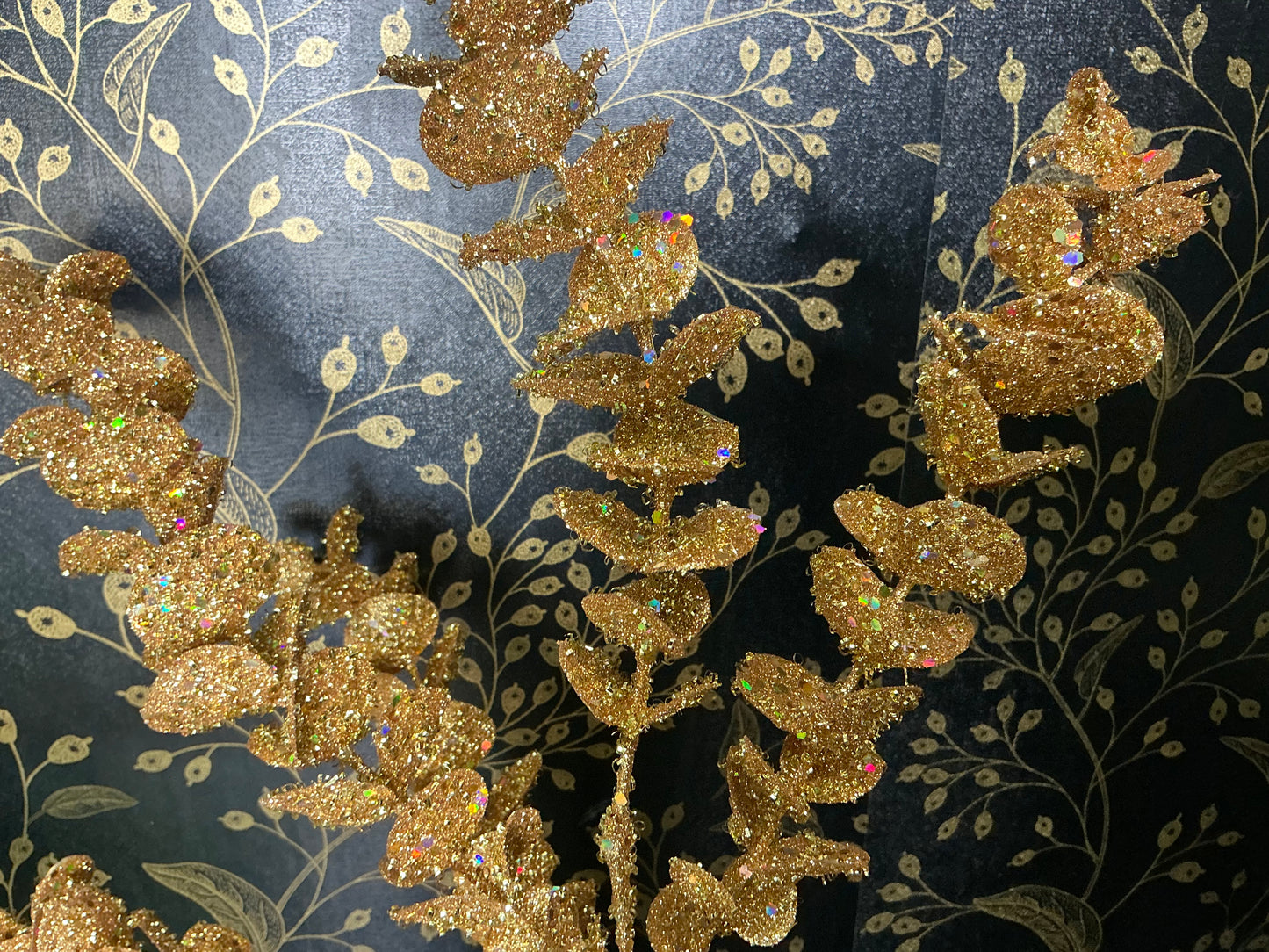 Gold glitter Eucalyptus, MTX68063