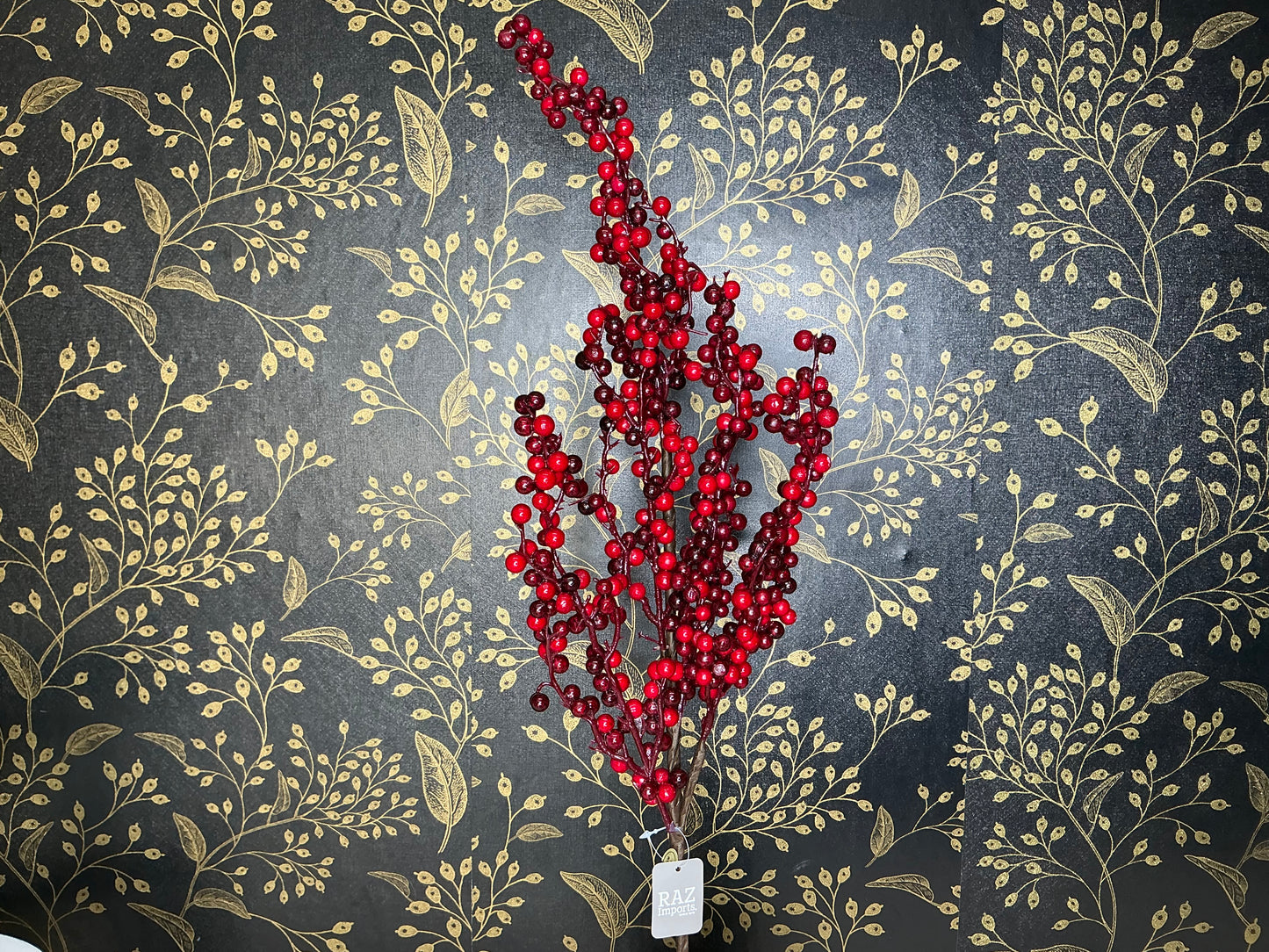Red berry branch, F4525030