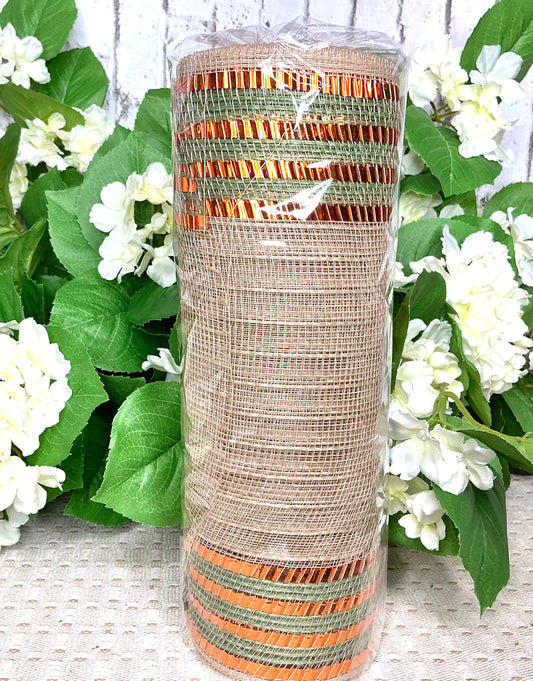 Burlap/green/orange Mesh, RY8803FJ