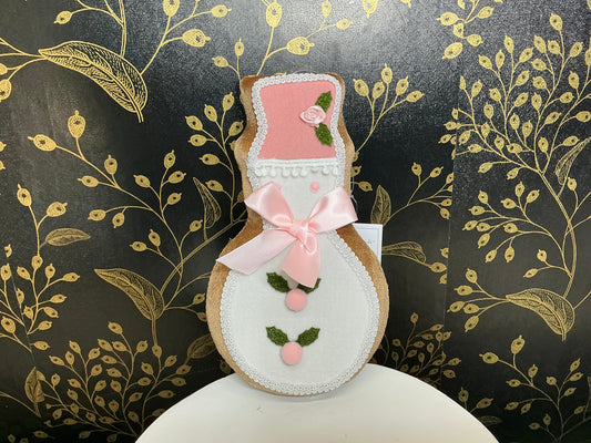 Snowman cookie ornament, December diamonds, 08-00205