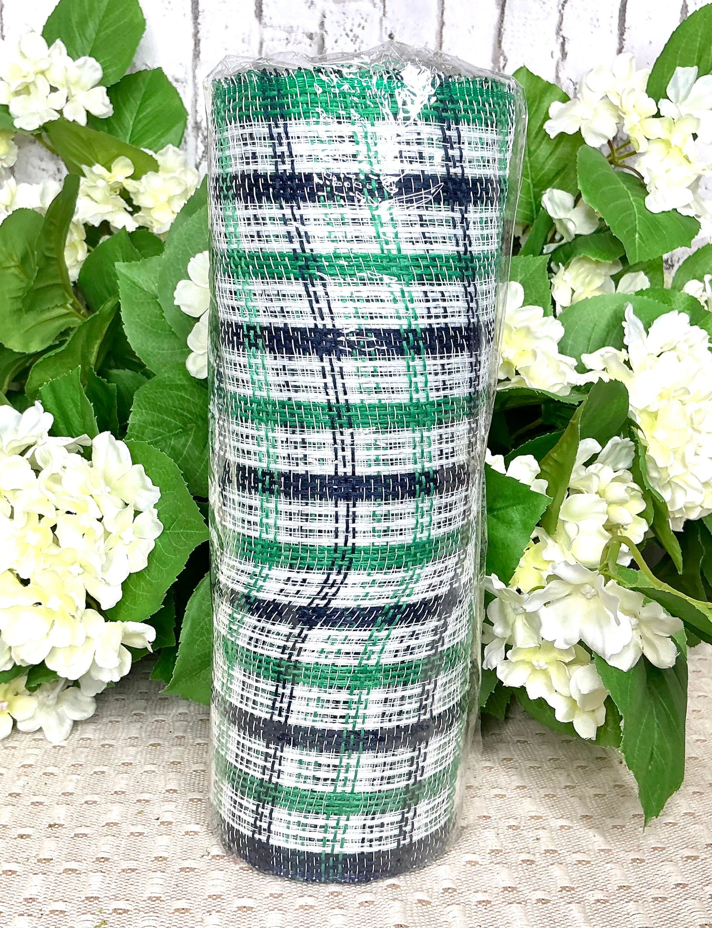 White/Blue/Green Check Mesh, RY8339CC