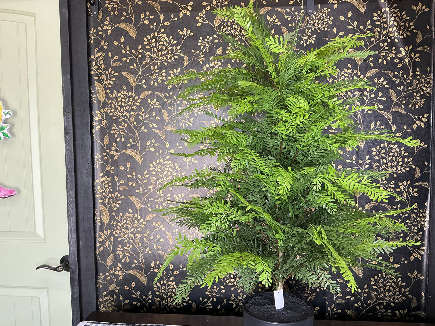 Artificial Jim Fern potted - Soft Touch - UV