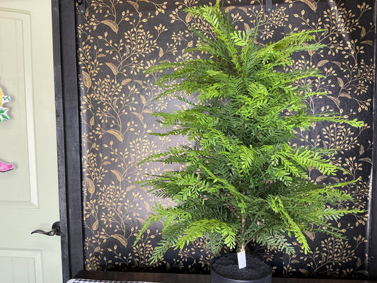 Artificial Jim Fern potted - Soft Touch - UV