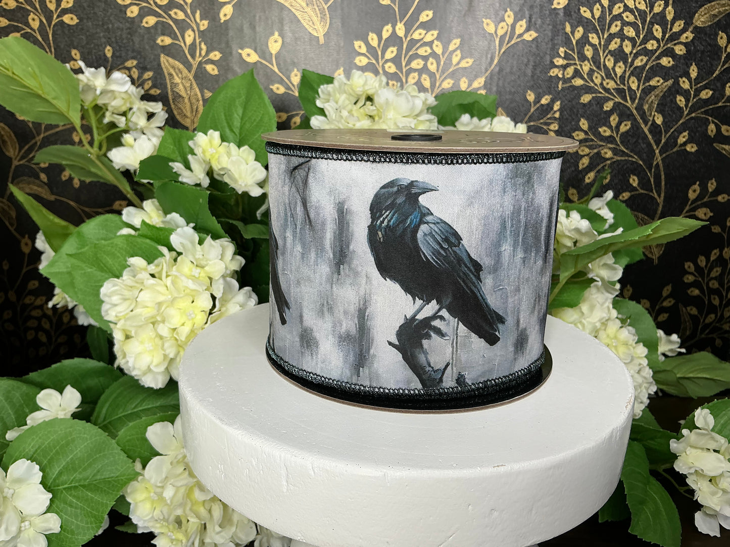 Raven ribbon, d stevens, 18-4657