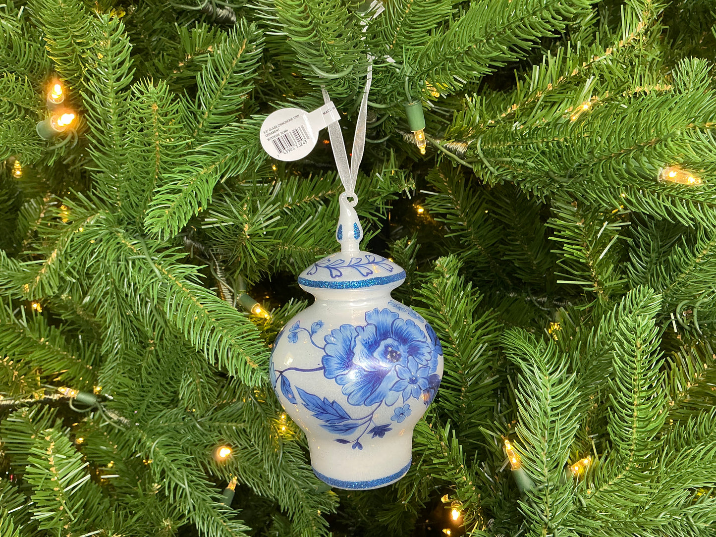 Chinoserie Urn Ornament