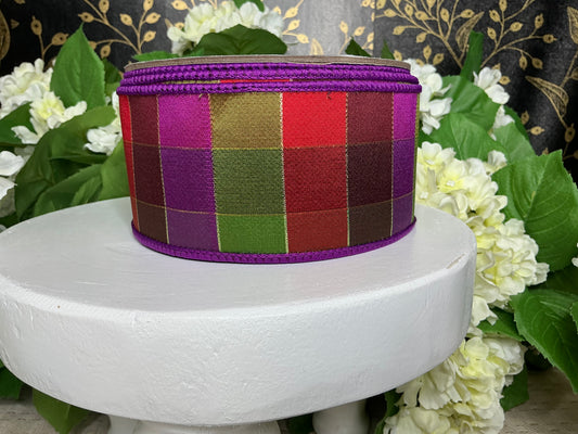 Sedona Checks Ribbon, Farrisilk, RK359-27
