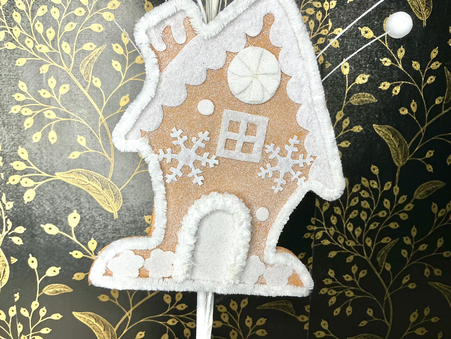 Gingerbread house spray, 85994WT