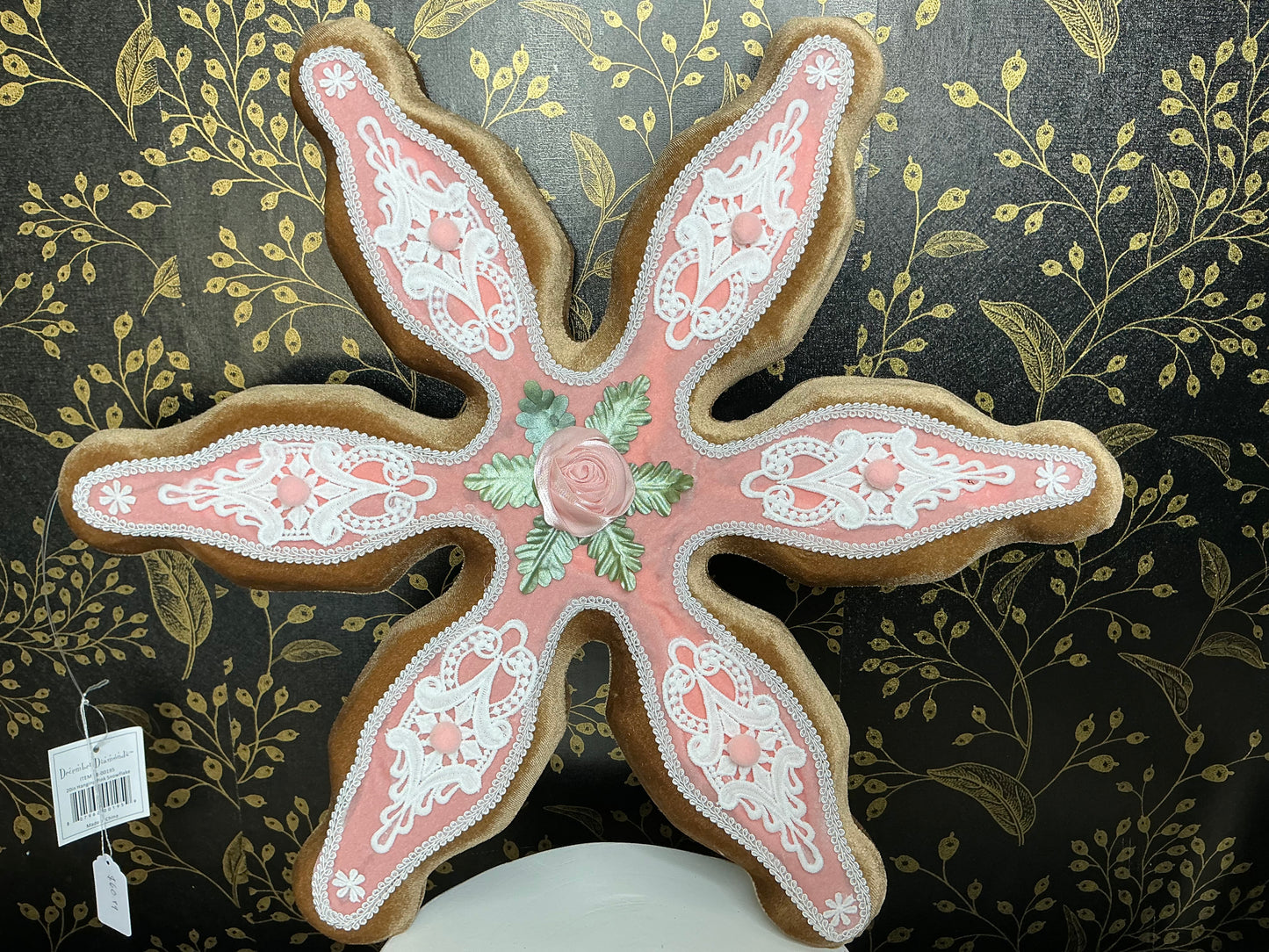 Pink Snowflake, December diamonds, 08-00195