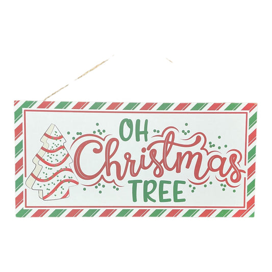 Oh Christmas Tree Sign, AP735927