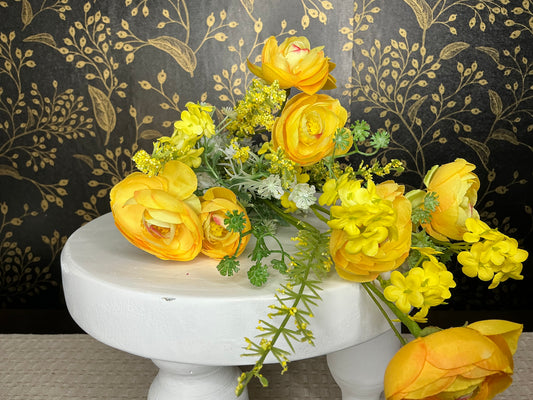 Yellow Ranunculus Bush - 40218-YEL