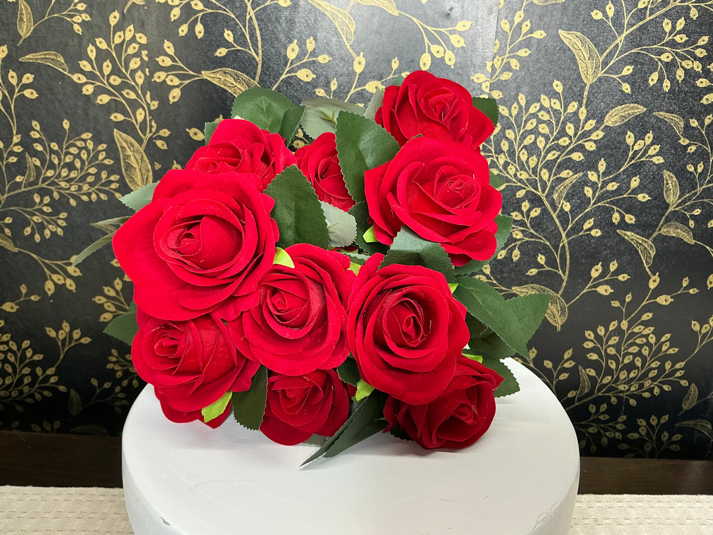 Red Rose Bush - 18” - 85699-RED