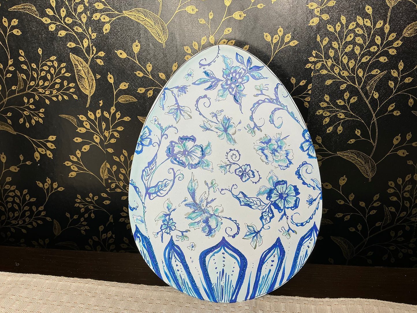Chinoiserie Egg - Round Top Collection