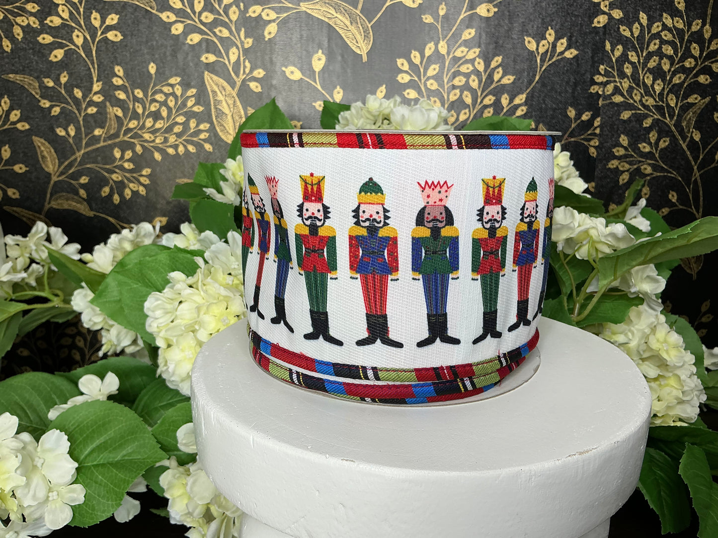 Nutcracker ribbon, Raz designer ribbon, R4527805