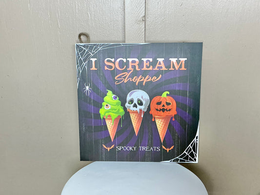 “I Scream” Shoppe sign, AP7404