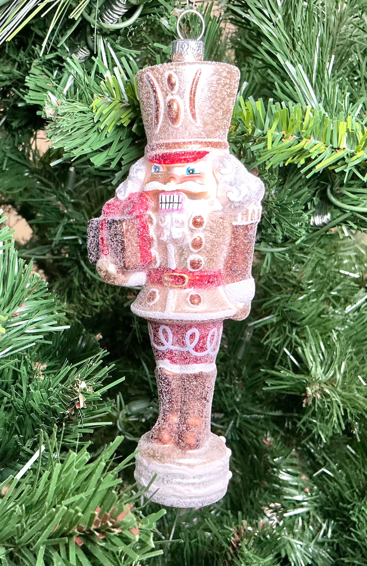 Gingerbread nutcracker ornament, 4520861