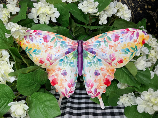Floral Butterfly sign