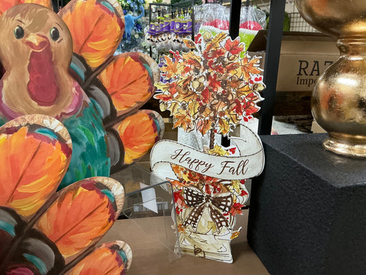Happy Fall Tree, Round Top Collection