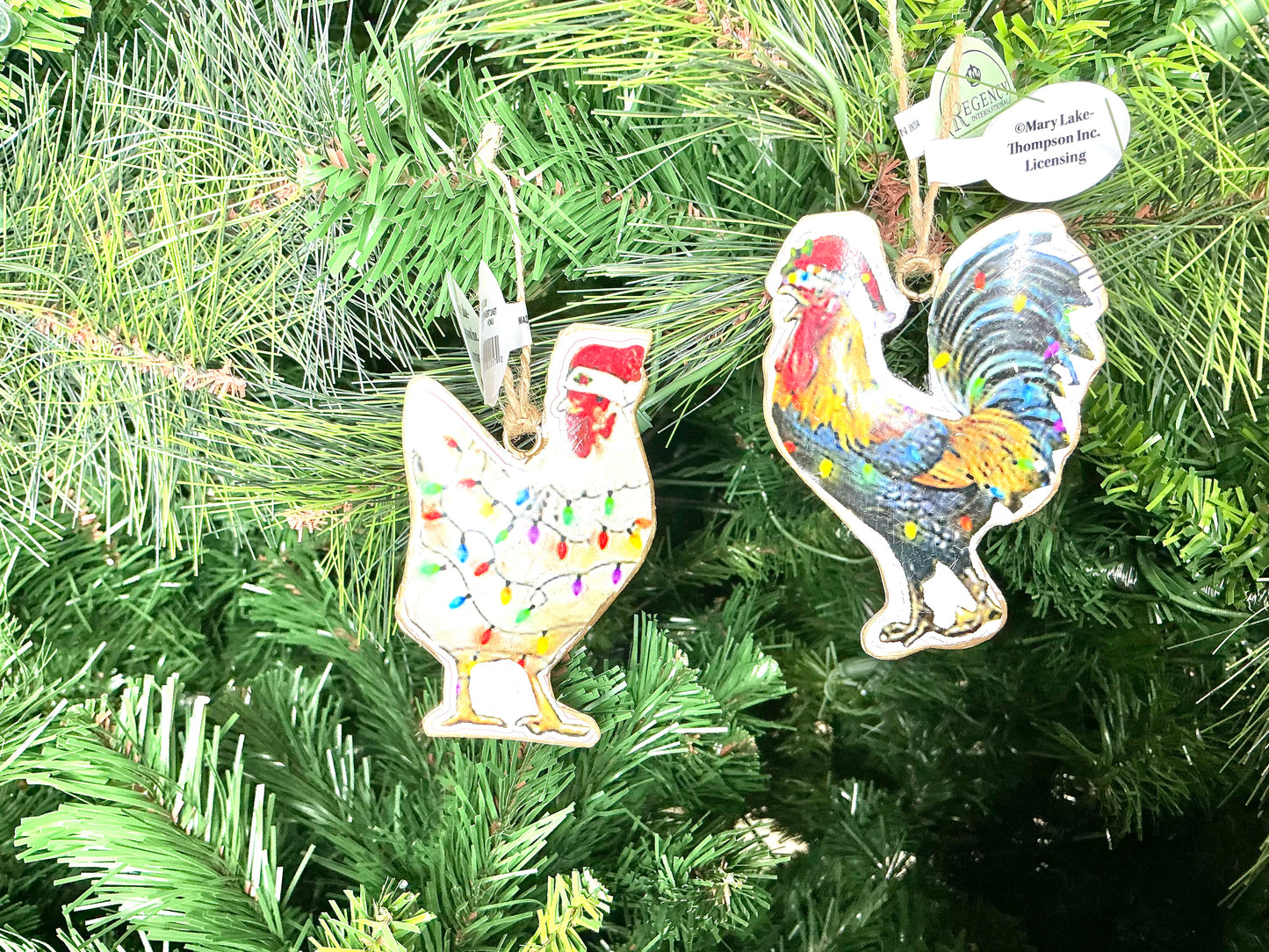 Chicken Christmas Ornament, MTC10073