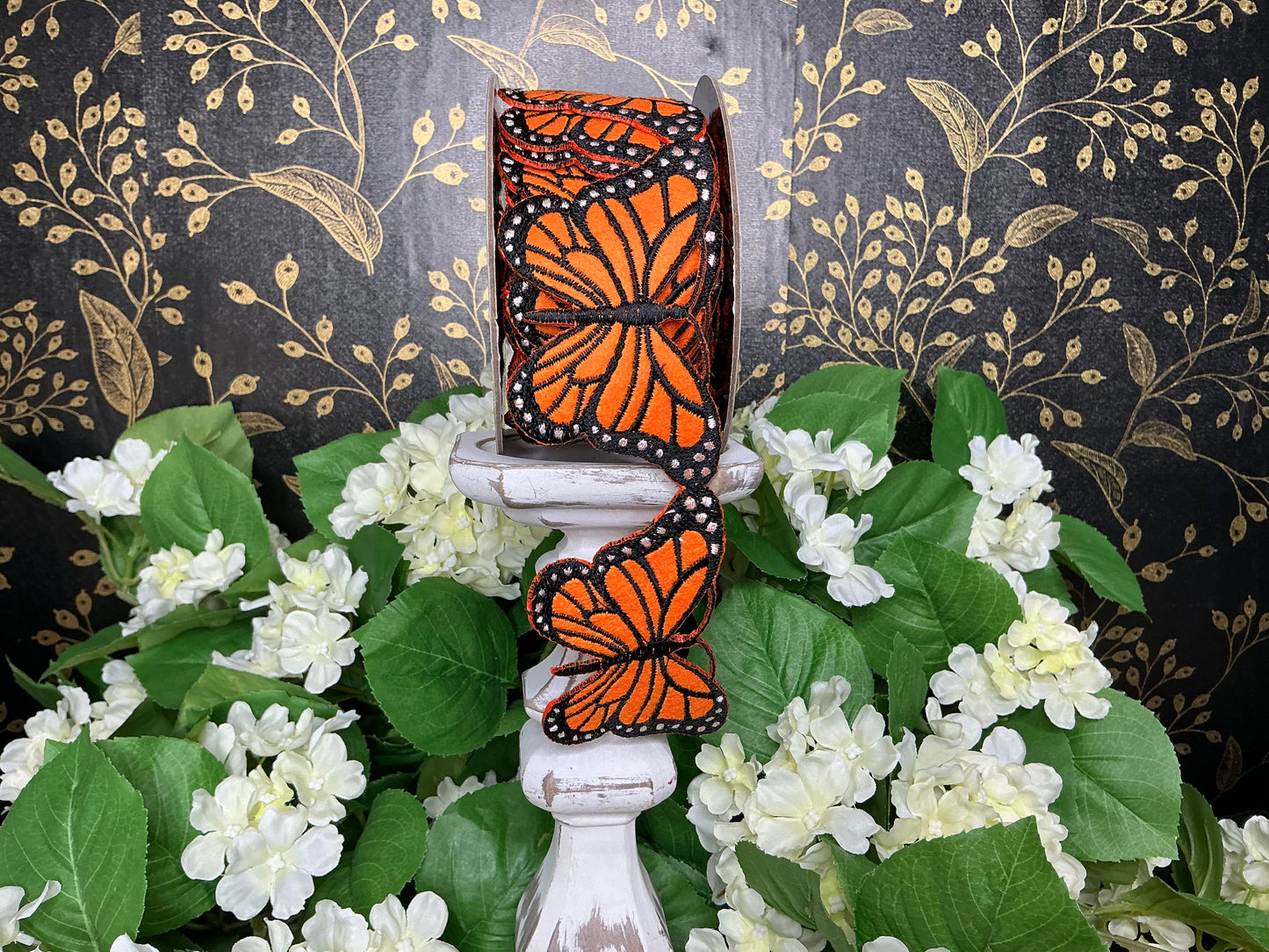 Monarch Butterfly Ribbon - d stevens - 18-4780