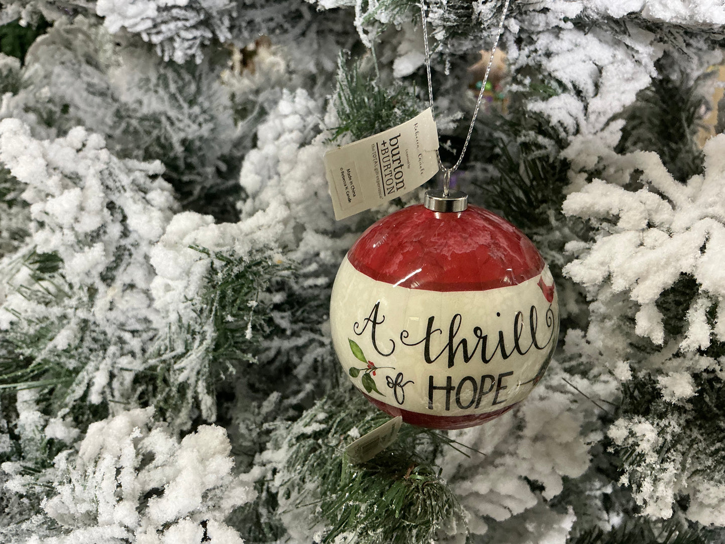 Cardinal Ball Ornament, 3048209
