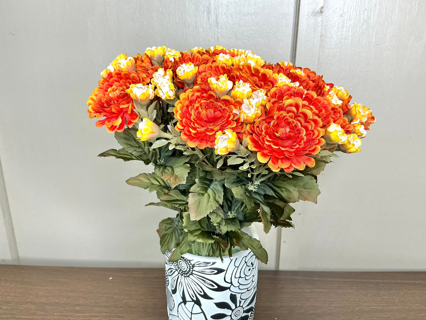 Mum bush, Orange/Gold, 1236-OGGO