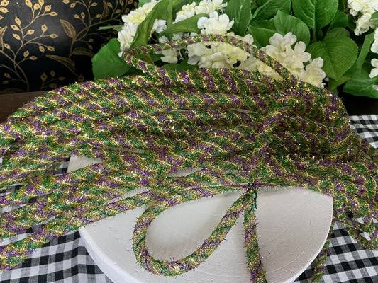 Tinsel Flex Tubing - Mardi Gras